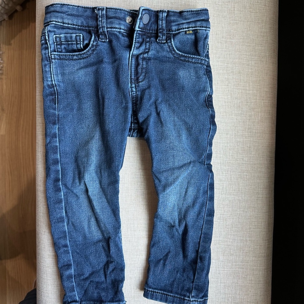 Mayoral straight leg baby boys jeans